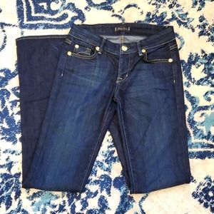 Fidelity Denim Jeans W25 Straight Leg Inseam 34"